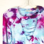 Heart & Hips Heart Hips Small Top Handmade Tie Dye Fancy Free Blue Pink Purple Strappy 1204 Photo 2