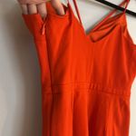 Bebe MOVING SALE - Orange Strappy Dress Photo 9