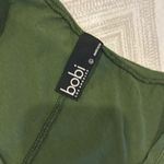 Bobi  Women’s Green Curved Botton Tank Top - Size L Photo 4