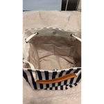 Women's Bydenwely Bag, One Size, Navy and White Blue Photo 3