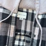 American Eagle Women’s Flannel Hooded Photo 1