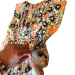 Elevenses Anthropologie Silk Floral Tupsa Pleated Jumpsuit Womens Size 4 Photo 9