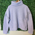 prAna  CRESTLAND TURTLE NECK WOMENS SWEATER MOONSTONE HEATHER LARGE Photo 0