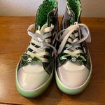 Women’s Ground Up Beetlejuice High Top Sneakers Sz6.5 Halloween Green Size 6.5 Photo 1