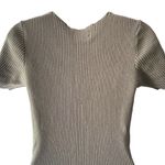 Urban Outfitters Short Sleeve Knit Ribbed Body Con Tan Mini Dress Women’s M Photo 8