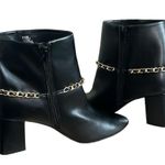 JustFab Shoes Blanche Fold-Over Bootie Photo 9