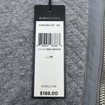 BCBG Maxazria Womens Crop Quilted Moto Jacket Size M Gray Flynn Biker Grunge Y2K Photo 7