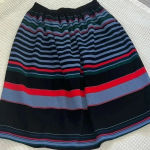 ZARA Womens Striped A Line Skirt A911 Photo 0