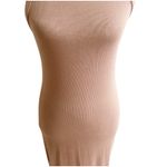 L'Agence L’agence Ellis Ribbed Midi Dress In Ginger Size Small Bodycon Beach Photo 7