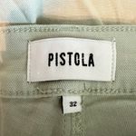 Pistola High Rise Tammy Pant Ankle Trouser Sea Mist Green Plus Size 32 Photo 3
