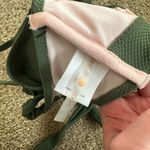 Shade & Shore Green Keyhole Knot Tie Bikini Top - 34C Photo 6