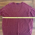 Eileen Fisher Merino Wool Short Sleeved Sweater Rust Color Size Small Photo 3