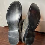 Frye  MELISSA STUD LEATHER Back Zip RIDING BOOTS Equestrian Metallic Anthracite 6 Photo 4