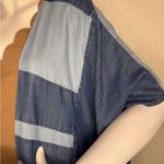 Cloth & Stone  Anthropologie Denim Patchwork Kimono One Size.  #250 Photo 8