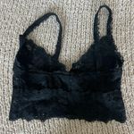 Victoria's Secret black lace bralette Photo 0