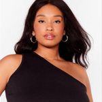 Nasty Gal Asymmetrical one sleeve crop top Photo 1