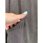 EXPRESS Vintage 80s  Longline Blazer Size 5/6 Rayon Girl Boss Boss Babe 3 Button Photo 2