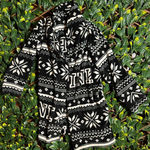 Victoria's Secret PINK Black White Robe Size XS/S Photo 0