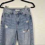 PacSun Jeans Womens High Rise Straight Leg Distressed Jeans Sz 25 Photo 1