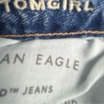 American Eagle Women's Tomgirl Distressed Boyfriend Jeans Size 4 waist 28 Blue Photo 7