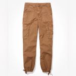 American Eagle NWT Brown Stretch Baggy Jogger Cargo Pants Photo 3