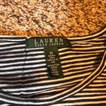 Ralph Lauren  Striped‎ Knit Tank Top with Crochet Sleeves - Size M Photo 1