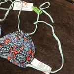 Vitamin A  Via Ruffle‎ Bikini Top nwt Photo 3