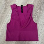 Urban Outfitters Hailey Seamless Plunge Cropped Tank Top Photo 0