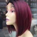 Red wine Burgundy bob Lace Wig 2020 Hairstyle New Size 10 Photo 0