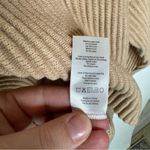 Lunya Reversible Ribbed Cotton Silk Blend Sweater Size Large Tan Photo 7
