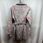 Relativity ‎ Gray and Pink Pattern Trench Coat - Small Photo 8