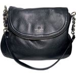 Kate Spade  Black Pebbled Leather Cobble Hill Penny Chain Handbag Shoulder Bag Photo 1