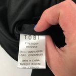 Tobi  Black Strapless Crop Top Sz S Photo 3