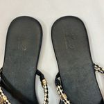 Mossimo Tribal Aztec flip flops Black Size 8.5 Photo 5