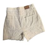 American Eagle  High Rise Mom Denim Shorts‎ Size 000 Distressed Destroyed Cut Off Photo 3