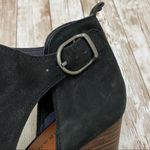 Lucky Brand Oona Black Suede Cut Out Sandals 10M Photo 13