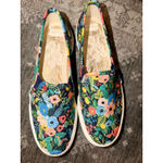 Keds Floral Slip On Canvas Sneakers Women Size 7 Photo 3