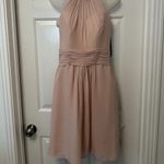 Sorella Vita NWT  Light Pink Halter Bridesmaid Dress Photo 4