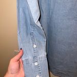 Disney  Parks Winnie the Pooh Embroidered Denim Button Up Shirt 1X NWT Photo 6