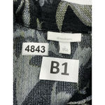 Dress Barn Womans  Blazer Jacket L Full Zip Multicolor Leaf Photo 2