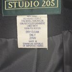 Studio 205 Woman Black Wool Cashmere Blend Blazer‎ Jacket Women's Plus Size 20W Photo 5