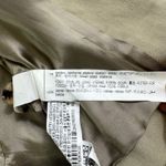 ZARA  Women Cropped Linen Blend Blazer Jacket S Neutral Khaki Minimalist Business Photo 10