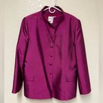 Oscar de la Renta *flawed* Fuchsia Blazer Size 14 Photo 0