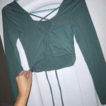 Aeropostale tie back long sleeve shirt Photo 0