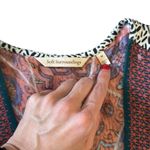 Soft Surroundings Soft Surroundings Draped Oversized Kimono Jacket Cardigan Floral Bohemian SZ M Photo 4