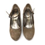 Juicy Couture  tan suede Mary Jane wedges, size 9, made in Italy Photo 1