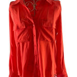 L'Agence NWT L’Agence Lunetta Military button down top  in Hibiscus XS Photo 0