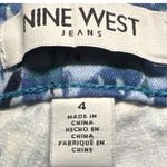 Nine West Nine‎ West Chrystie Capri Abstract Print Stretch Cropped Pants Size 4 Photo 2