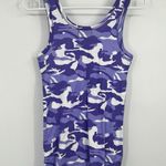 Coca-Cola NWT Womens Purple Camo Tank Top Novelty Photo 4