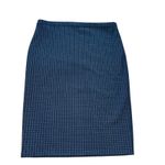 Max Studio  Women's black Plaid Midi Pencil Skirt‎ Career Office L Photo 3